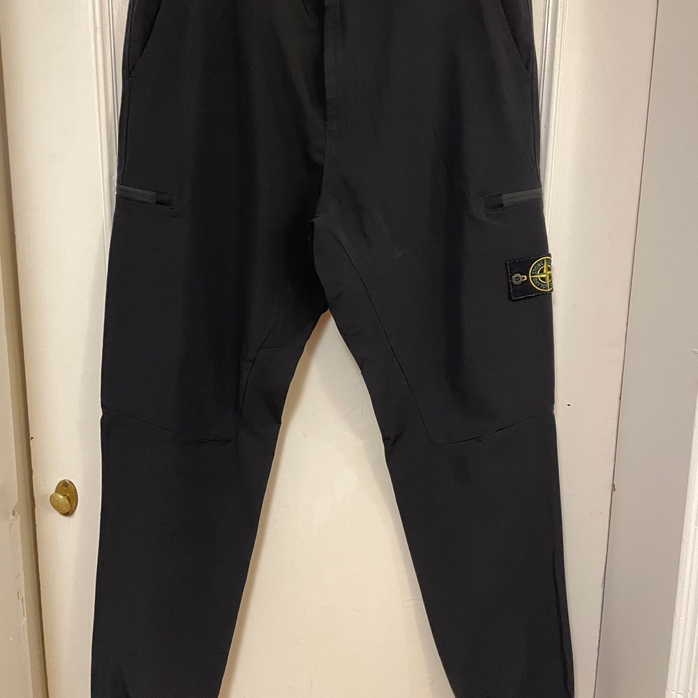 Stone Island Black Cargo Pants size 34 Waist
